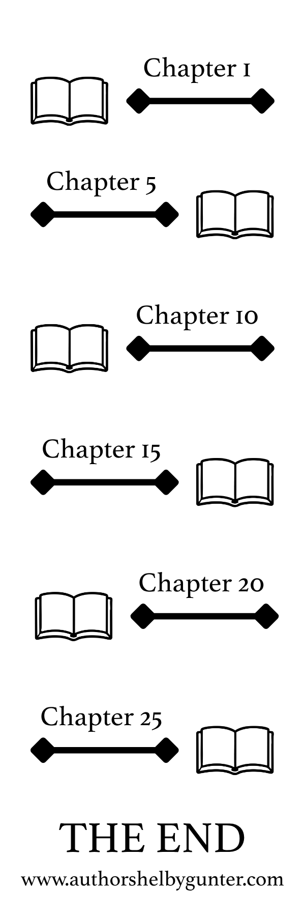 Book-themed Water Bottle